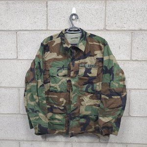 Mens U.S Navy Military Camoflauge Jacket Size Medium